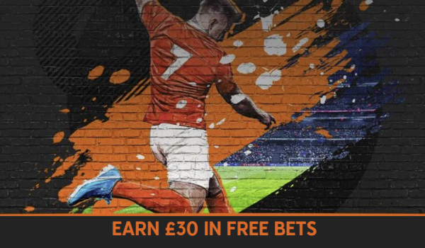 £30 in free bet UK bonuses
