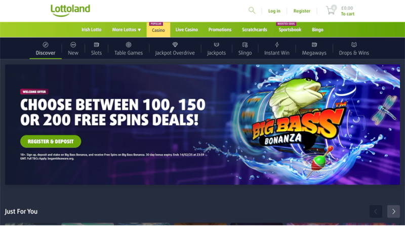 Lottoland Bonus for 2025 – £5 Free Bet, 200 Slots Spins & Lotto Jackpots