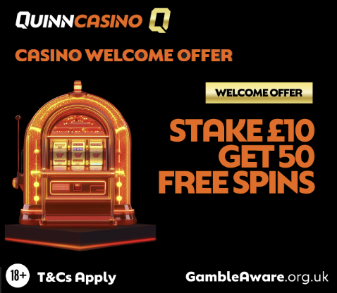 Quinnbet casino welcome bonus