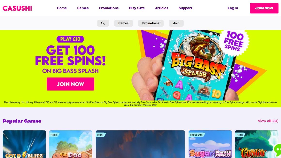 Casushi casino bonus code and offer