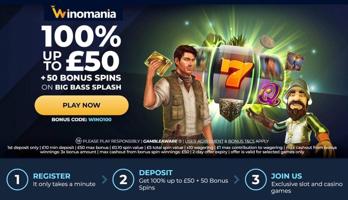 Winomania bonus code and offer