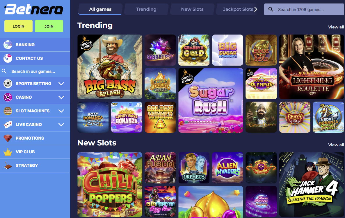 Betnero Casino