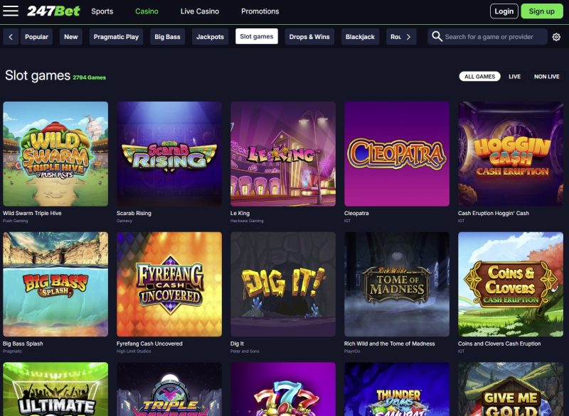 Miten lunastaa tarjoukset ja promokoodit 247Bet Casinolta Suomalaisten pelaajille 2 247bet Bonus – Up to £247 + 100 Free Spins